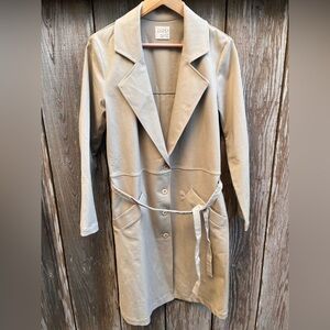 First Rite Ellis Overcoat in Khaki | M